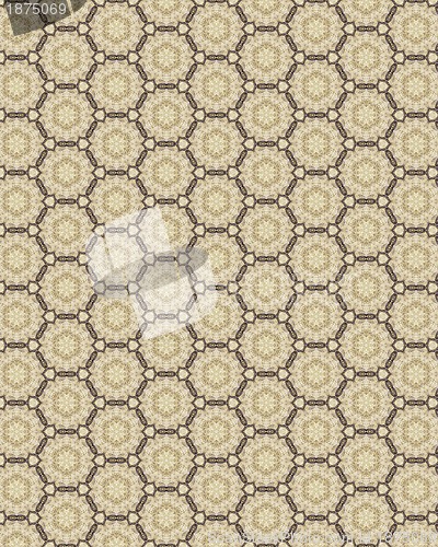Image of Vintage shabby background with classy patterns