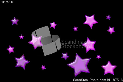 Image of Pink and purple stars