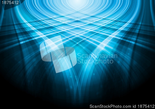 Image of Blue abstract design