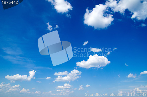 Image of blue sky 