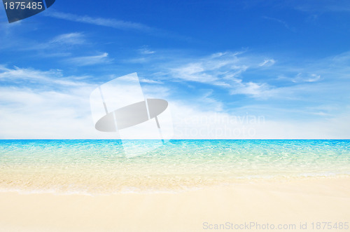 Image of sand of beach thailand sea