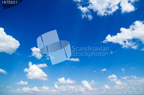 Image of blue sky 