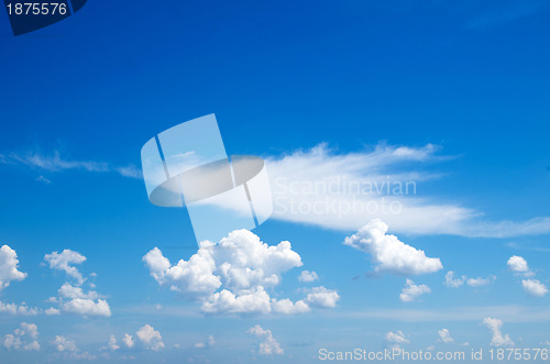 Image of blue sky 