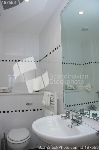 Image of Contemporary bathroom