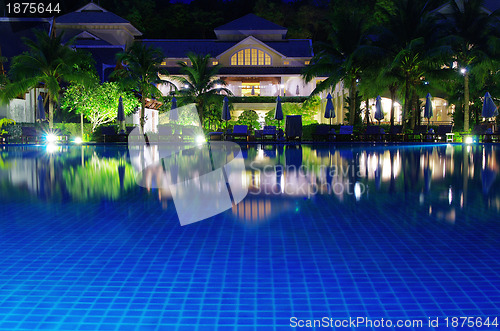 Image of hotel pool 