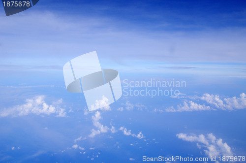 Image of blue sky 