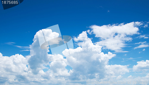 Image of blue sky 