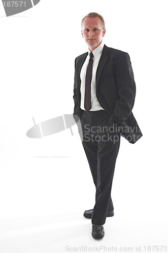 Image of Black suited guy
