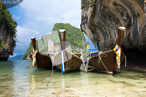 Image of boats and islands 