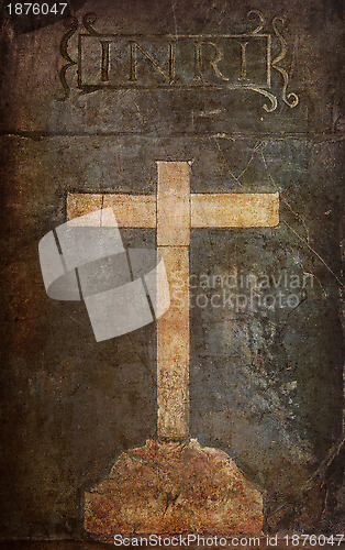 Image of Vintage marble cross