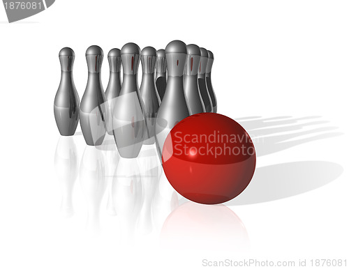 Image of 3D bowling