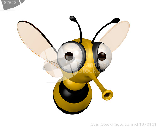 Image of funny bee