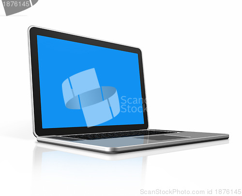 Image of Laptop computer isolated on white