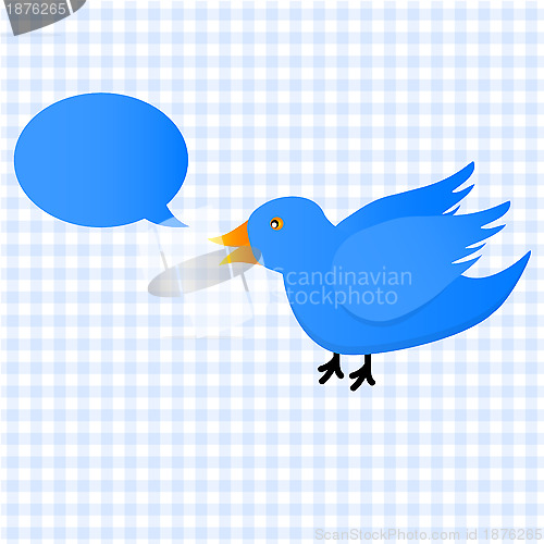 Image of Twitter blue bird icon