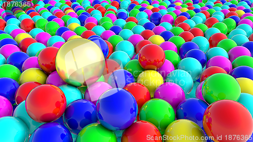 Image of Colorful balls