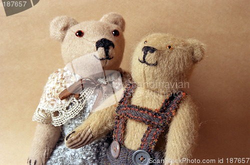 Image of Toys, Family Teddy bear