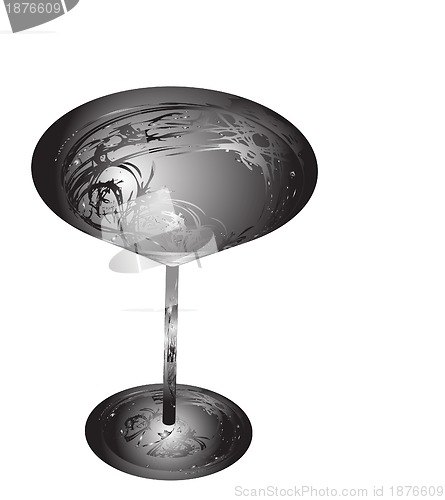 Image of stylized wine glass for fault