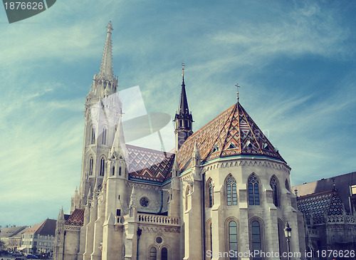 Image of Matthias church, Budapest