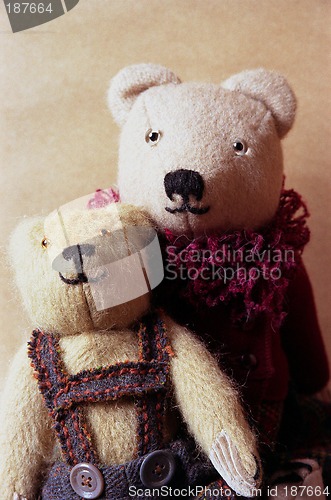 Image of Toys, Family Teddy bear