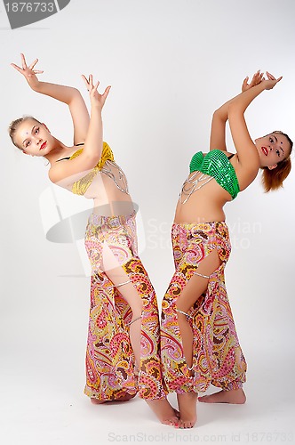 Image of Two belly dancers