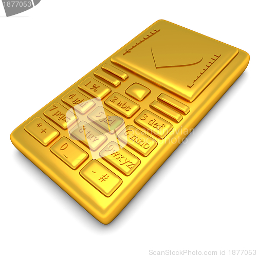 Image of Gold phone