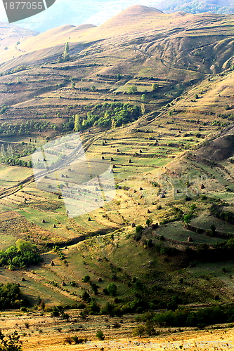 Image of extreme terrain modified for agriculture