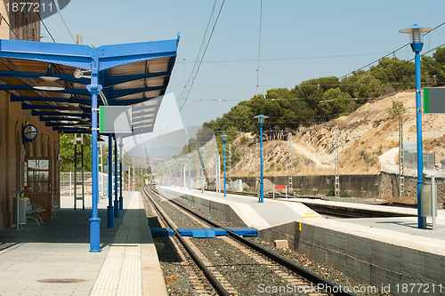 Image of Ancient-style railway station