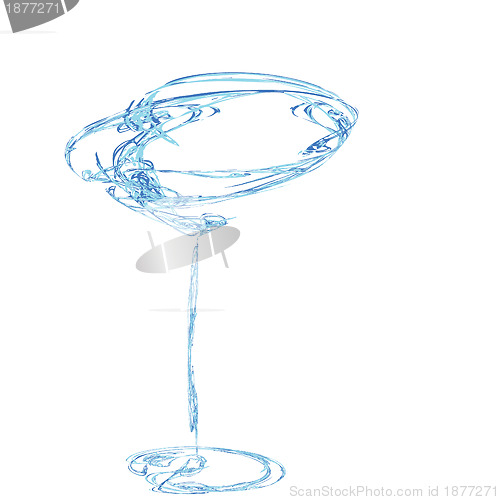 Image of stylized wine glass for fault
