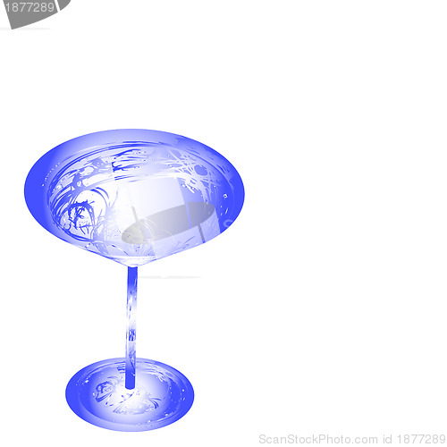 Image of stylized wine glass for fault