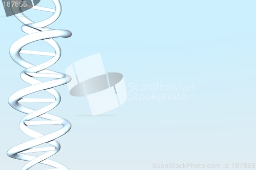 Image of dna background