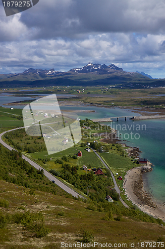 Image of Road through Lofoten