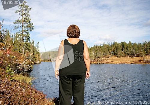 Image of Obese woman