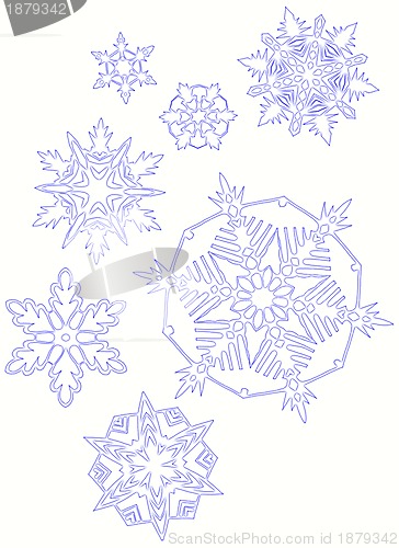 Image of snowflakes