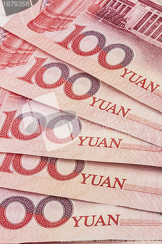 Image of Chinese currency - 100 yuan