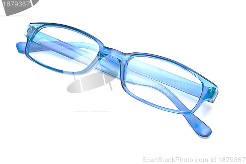 Image of Blue glasses 