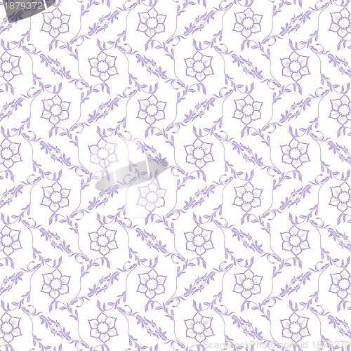 Image of Seamless Floral Pattern