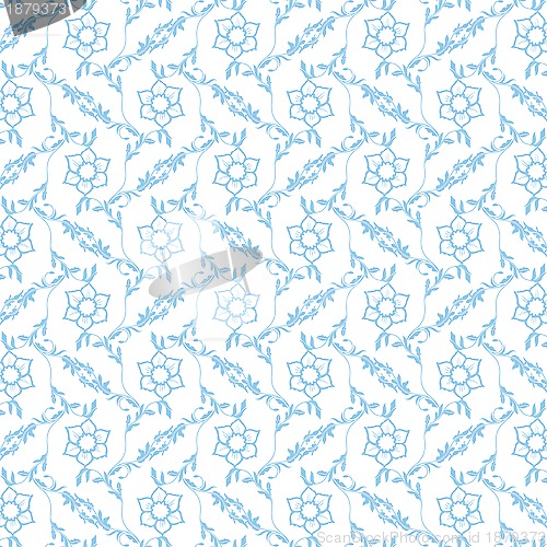 Image of Seamless Floral Pattern