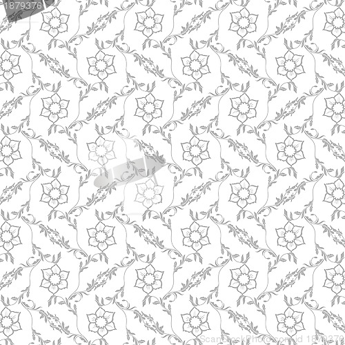 Image of Seamless Floral Pattern