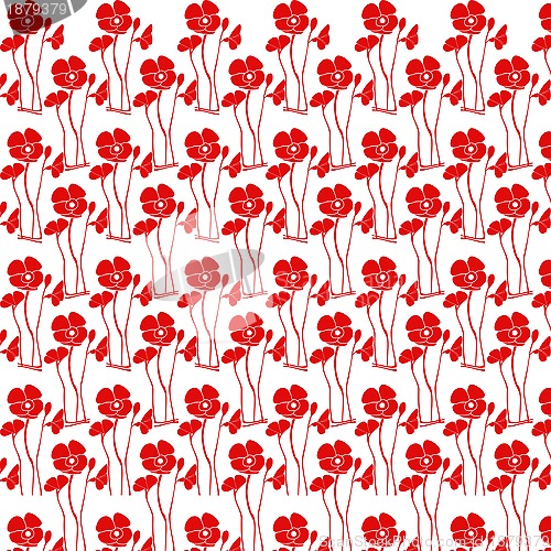 Image of Seamless Floral Pattern