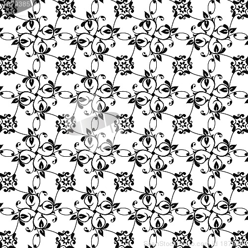 Image of Seamless Floral Pattern