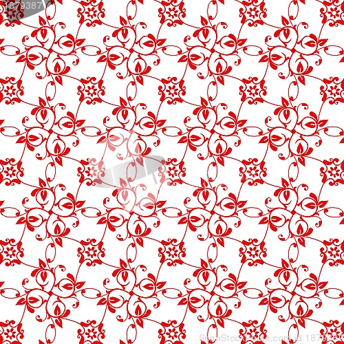Image of Seamless Floral Pattern