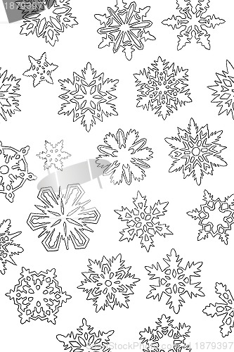 Image of snowflakes