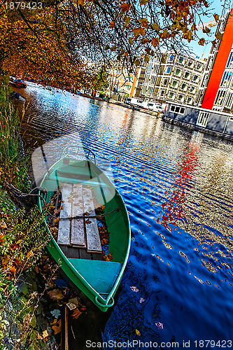 Image of Canal in Amsterdam