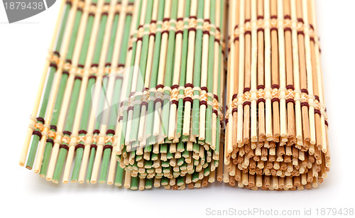 Image of Green and Yellow Bamboo Matt