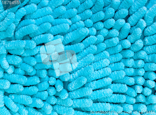 Image of Blue Microfiber Texture