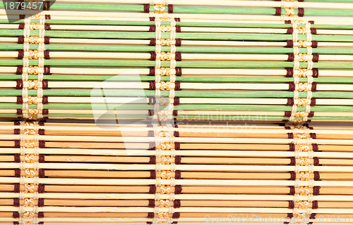 Image of Green and Yellow Bamboo Matt