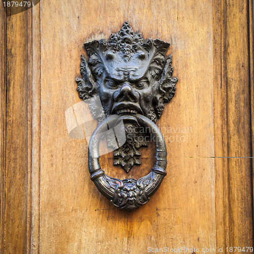 Image of Devil Head Door Knocker