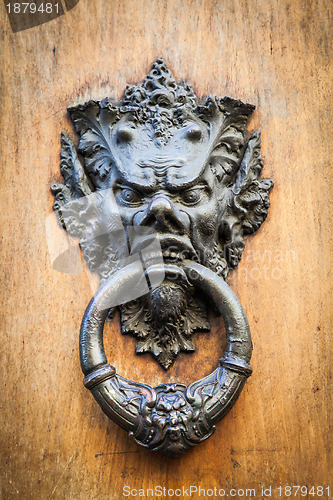 Image of Devil Head Door Knocker