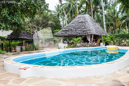 Image of Swimming pool in African Garden