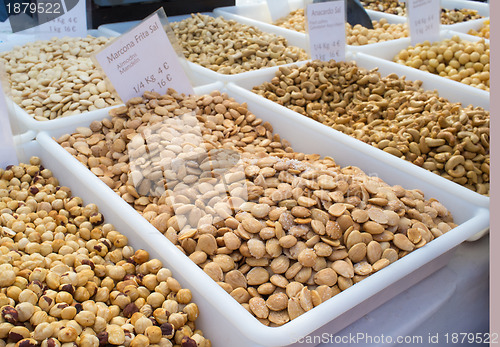Image of Nuts on the market